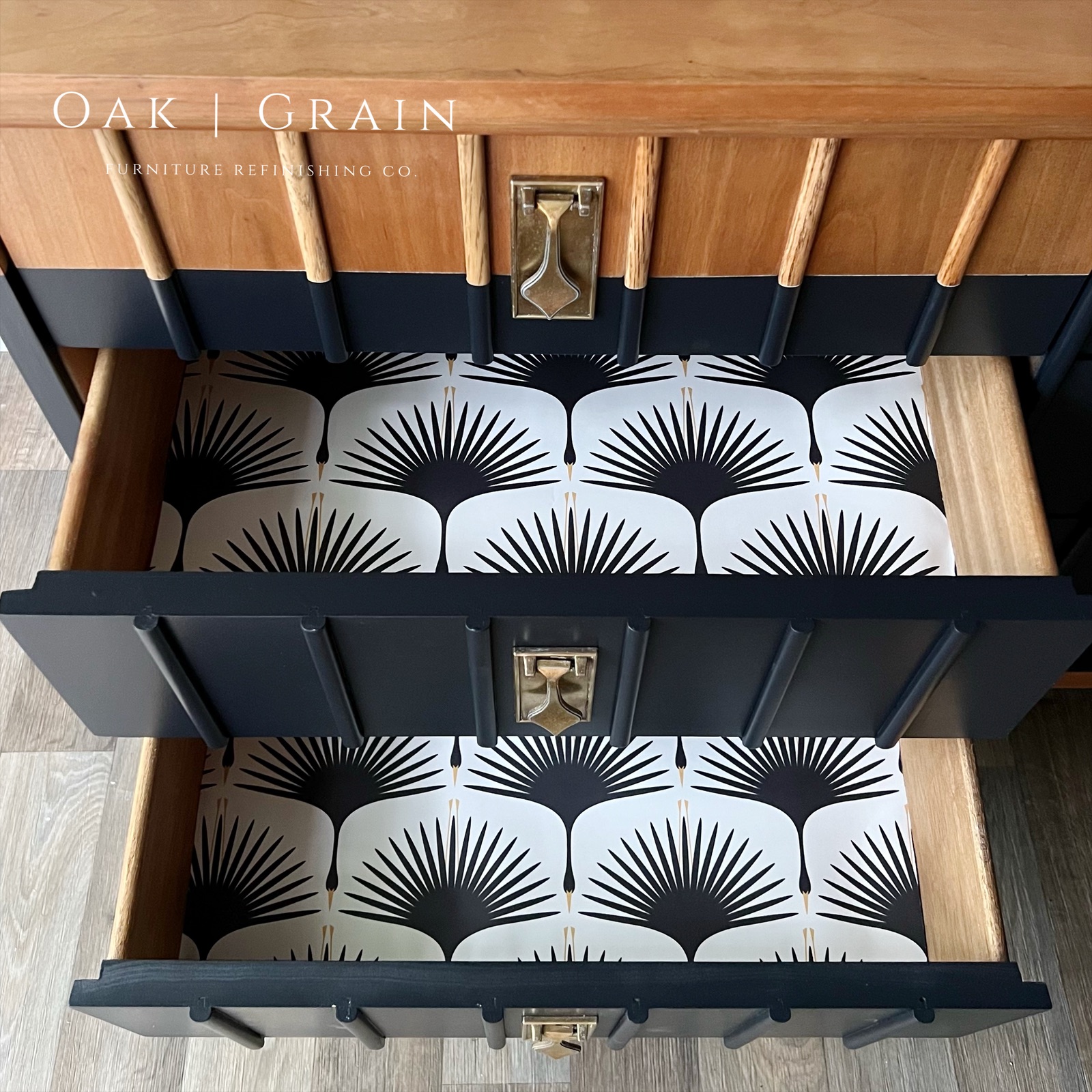 how to line drawers