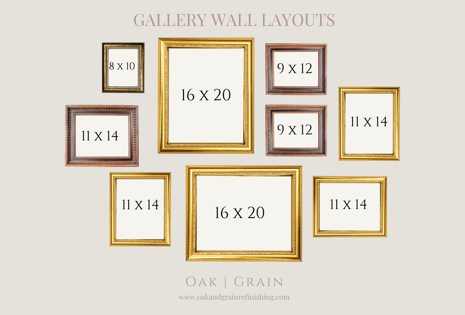 gallery wall layouts 1
