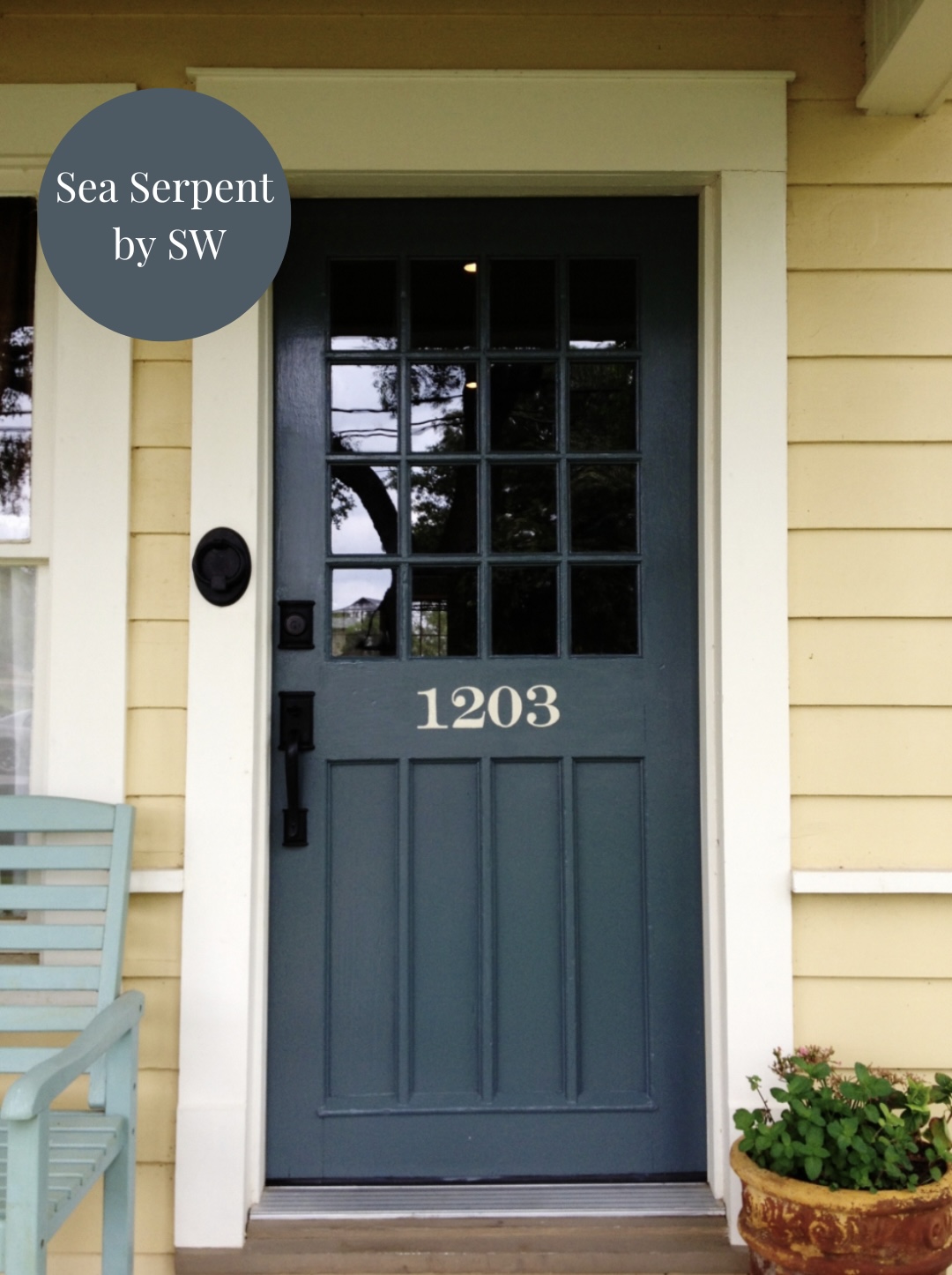 Most Welcoming Front Door Colors For A Yellow House - Oak & Grain Home