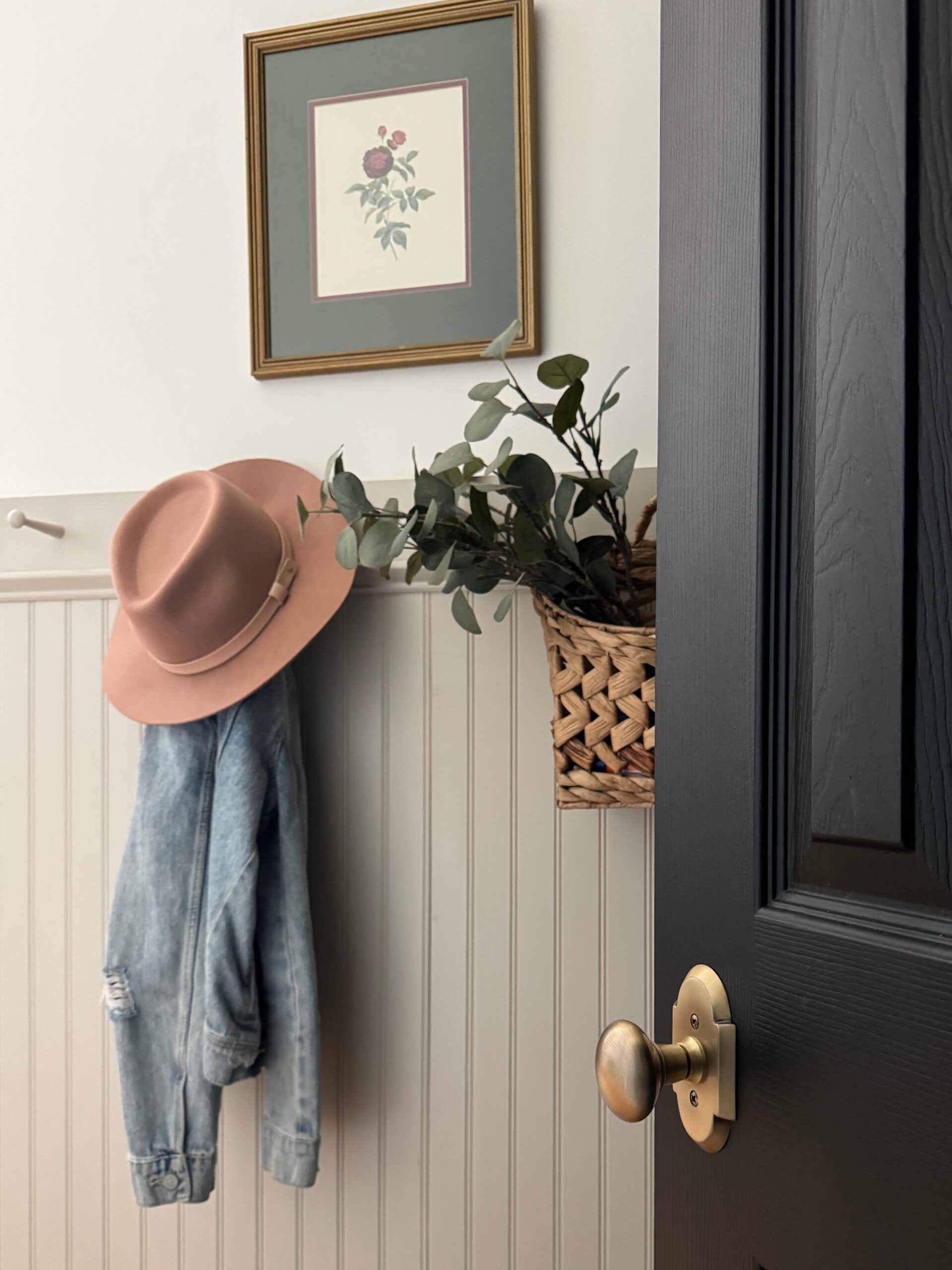 Making the Most of a Small Entryway with DIY Peg Rail
